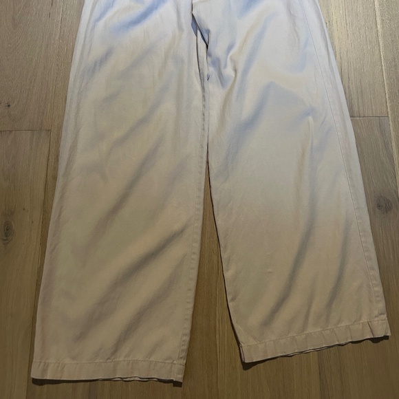 Madewell The Harlow Wide Leg Pleated Pants Size 4 Preppy ~ Office! - Picture 3 of 4